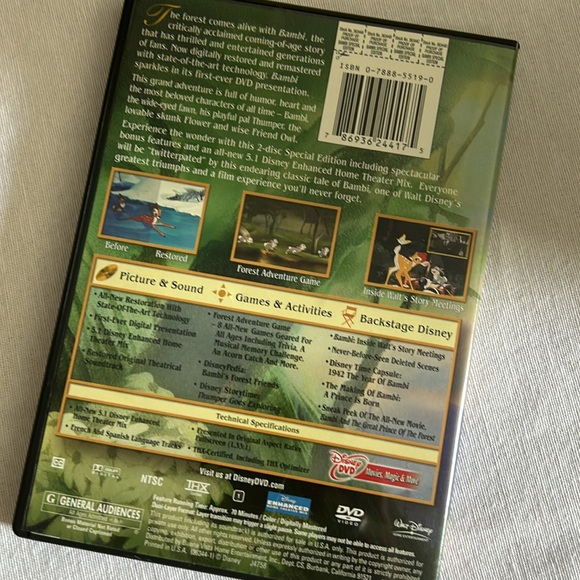 Bambi DVD - Picture 2 of 3